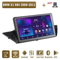 „Android“ automobilinis radijas, skirtas BMW X1 E84 2009–2012 m. daugialypės terpės grotuvo galvos blokas Stereo GPS navigacija BT WIFI 1+16GB 1+16GB