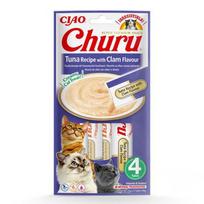 INABA Churu Tuna with clam flavour - skanėstas katėms - 4x14 g