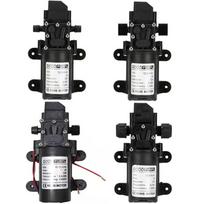 12V elektrinis savisiurbis vandens siurblys, skirtas automobilių plovyklai ir dronui purkšti One side straight and one side threaded