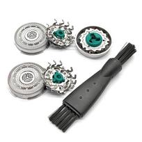 3 vnt SH90 Pakeiskite skutimosi peiliukų galvutes, skirtas Philips Series S9000 S9090 S9031 S9111 S9151 S9152 S9181 S9311 S9321 S9731 S9733 S9751