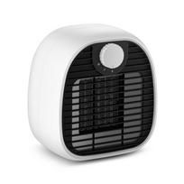 Mini elektrinis šildytuvas, Elektrinis šildytuvas, Žieminis šildytuvas, Greitas šildytuvas, Ventiliatorius, Mechaninis kompaktiškas patogus šildytuvas, Mini buitinis stalo šildytuvas, Tylus American plug balta