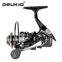 DEUKIO Nauja spiningo žvejybos ritė 5.2:1 didelio greičio santykio metalinė ritės rankena jūrinės karpių žvejybos ritė Žvejybos ritė Universali žūklės ritė 3000 Series
