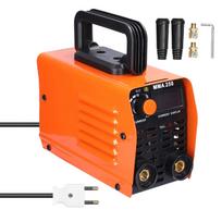 MMA-250 elektrinis suvirinimo aparatas buitinis metalinis mini rankinis suvirinimo aparatas nuolatinės srovės suvirinimas EU Plug oranžinė