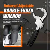 Universal Adjustable Wrench: The Perfect Pipe Tool For Repairing Faucets And Sinks black