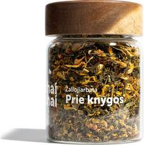 Žalioji arbata PRIE KNYGOS 80 g gourmet kolekcija indelyje