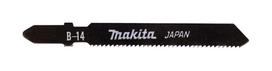 Siaurapjūklio pjūkleliai MAKITA B-14, 51/76 mm, HCS, medienai, plastikui, 5 vnt.