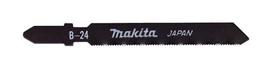 Siaurapjūklio pjūkleliai MAKITA B-24, 52/76 mm, T118G, HSS, metalui iki 2 mm, plastikui, 5 vnt.