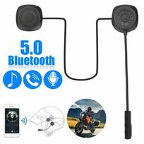 Motociklo šalmo „Bluetooth“ ausinės, „Bluetooth 5.0“, vandeniui atsparios motociklų sportinės ausinės, garsiakalbiai, rankos, muzikos skambučių valdymas One Size