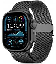 Juoda apyrankė Apple Watch 8 / 9 / 10 / 11 / SE / ULTRA (44 / 45 / 46 / 49 MM) "Tech-Protect Milano"