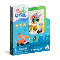 Stalo žaidimai Dažykite vandeniu Transportas