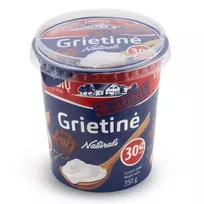 Natūrali grietinė LUKŠIŲ 30% rieb., 350 g