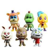 Figūrėlių rinkinys Penkios naktys pas Fredį figūrėlės FNAF Fredis Five Nights at Freddy's vaikiški žaislai 6 vnt 10 cm 10