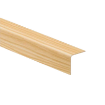 PVC kampinis profiliuotis W-PC-KR3030-115-275-LM, ąžuolo sp., 2750 x 30 x 30 mm