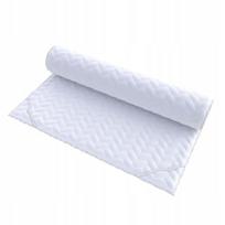 Antčiužinis Fluxar Home Saba N1064, 140x200x3 cm, baltas, 140x200 cm