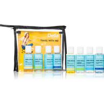 Delia Cosmetics Travel with me kelioninis rinkinys veidui, kūnui ir plaukams