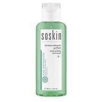 Gelis Purifying cleansing gel combination or oily skin Soskin Paris, 100 ml