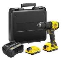 Suktuvas/gręžtuvas Stanley SFMCD710D2K, 20V 2x2,0Ah