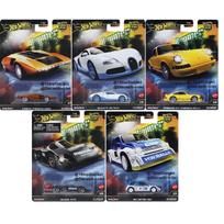 Hot Wheels Premium Car Culture Hummer Drop Modeliukų rinkinys (Lancia Stratos Zero,Porsche 911 Carrera RS,Bugatti Veyron,Mazda 787B,MG Metro)