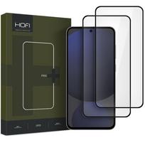 Skaidrus apsauginis grūdintas stiklas "Hofi Glass Pro+" (2vnt.) telefonui Samsung Galaxy S24 FE