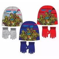 TMNT – Kepurė ir pirštinės, komplektas