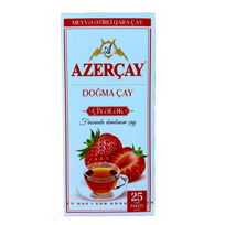 Juodoji arbata braškių skonio „Azercay“, 45g