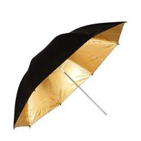 Powerlux skėtis auksas/juodas 84cm