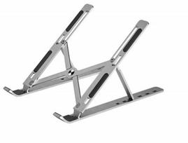 Riff RF-0085 2in1 metalinis nešiojamasis nešiojamasis kompiuteris (10–17 colių) / planšetinis kompiuteris / telefonas, puikus reguliuojamo kampo stovas ir aušintuvo padėklas