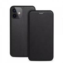 Juodos spalvos atverčiamas dėklas "Book Elegance" telefonui Samsung Galaxy S24 FE