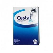 Cestal Dog Plus Flavour tabletės nuo kirmėlių 2 vnt.