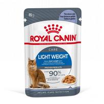 ROYAL CANIN Light Weight Care12x85g drėgno želė maisto suaugusioms katėms, linkusioms į antsvorį