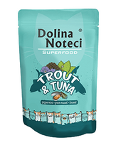 DOLINA NOTECI Supermaistas upėtakis ir tunas 85g paketėlis