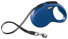 FLEXI New Classic Tape, dydis S, nuo 5 m iki 15 kg, mėlyna