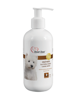 OVER ZOO Šunų kondicionierius baltam ir šviesiam kailiui 240ml
