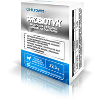 Eurowet Probiotikų paketėliai šunims 15 x 1,5 g