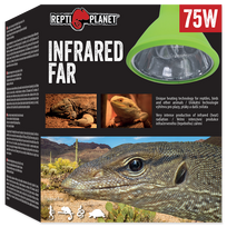 REPTI PLANET Tolimųjų infraraudonųjų spindulių šildymo lemputė 75W