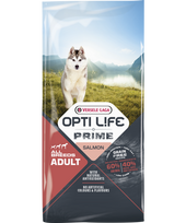 VERSELE-LAGA Opti Life Prime Adult Salmon 12,5kg - pašaras suaugusiems šunims be grūdų su lašiša