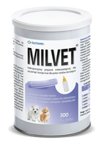 Eurowet Milvet pakaitinis pienas šuniukams ir kačiukams 300g