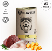 Paka Zwierzaka Triušis ir šernas su moliūgais 400g