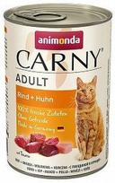ANIMONDA Cat Carny Adult skonis: jautiena ir vištiena 12x400g