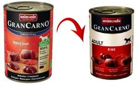 ANIMONDA GranCarno Adult Dog skonis: jautiena 12x400g