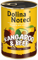 DOLINA NOTECI PREMIUM SUPERFOOD kengūra ir jautiena 6x400g
