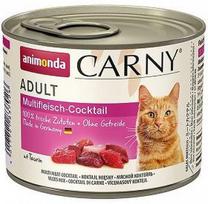 ANIMONDA Cat Carny Adult skonis: įvairių rūšių mėsos kokteilis 200g x12
