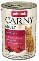 ANIMONDA Cat Carny Adult skonis: jautiena ir širdys 400g x6