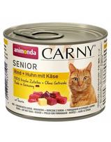 ANIMONDA Cat Carny Senior  skonis: vištiena su sūriu 200g x18