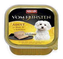 ANIMONDA Dog Vom Feinsten Adult Jautiena, kiaušiniai, kumpis 150g x22