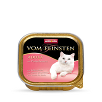 ANIMONDA Vom Feinsten Adult Cat skonis: su kalakuto širdelėmis 100g x32