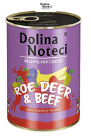 DOLINA NOTECI PREMIUM SUPERFOOD ikrai ir jautiena 400g x12