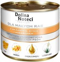 Dolina Noteci PREMIUM su fazanais, moliūgais ir makaronais mažų veislių šunims 185g x18