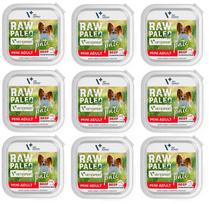 Vetexpert RAW PALEO PATE MINI suaugusiųjų jautiena 9x150g - jautienos padėklas