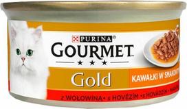 Purina Gourmet Gold Sauce Delight su jautiena 6x85g